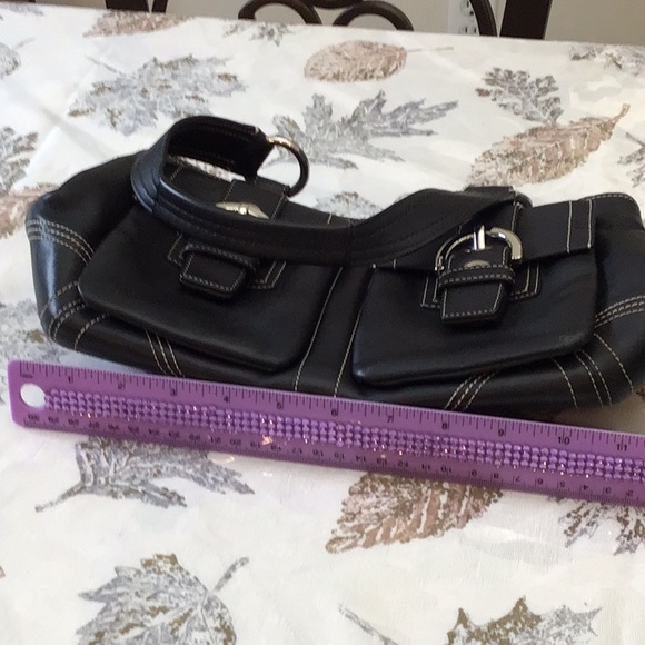 Coach Shoulder Bag Black - Picture 6 of 8